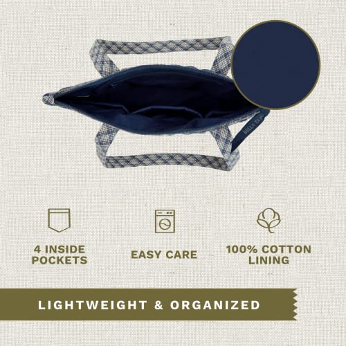 Bella Taylor Small Tote | Lightweight Quilted Fabric Purses for Women4