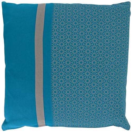 Alphadeco Sofakissen Lara Blume inkl. Füllung - Bezug: 100{ebc44cc2bb7cbca5d178e0cea3ce6fa2e55716e47be7ee8a401cf09716cb0810} Baumwolle - Mordernes Patchwork Design - viele Größen (Petrol, 50x50cm) Alphadeco Sofakissen Lara Blume inkl. Füllung - Bezug: 100{ebc44cc2bb7cbca5d178e0cea3ce6fa2e55716e47be7ee8a401cf09716cb0810} Baumwolle - Mordernes Patchwork Design - viele Größen (Petrol, 50x50cm)