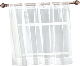 WATIIFUFU Cortinas Meia Blackout Cortinas De Banheiro Pequenas Cortinas De Bloqueio De Corrente De Ar Meia Janela Cortina De Cozinha Cortinas De Café Cortinas Blackout Camada De Janela