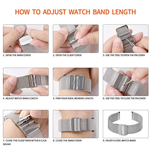 Image of Shocknshop Digital Square Small Dial LED Ladies Stainless Steel Strap Watch for Women and Girls -WCH385