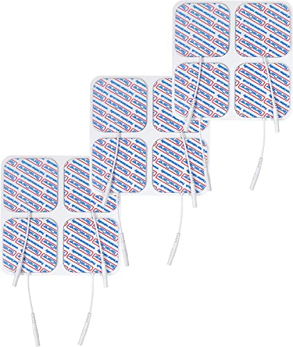 TENScare Lot de 3 paquets de 4 électrodes supérieures 50 x 50 mm