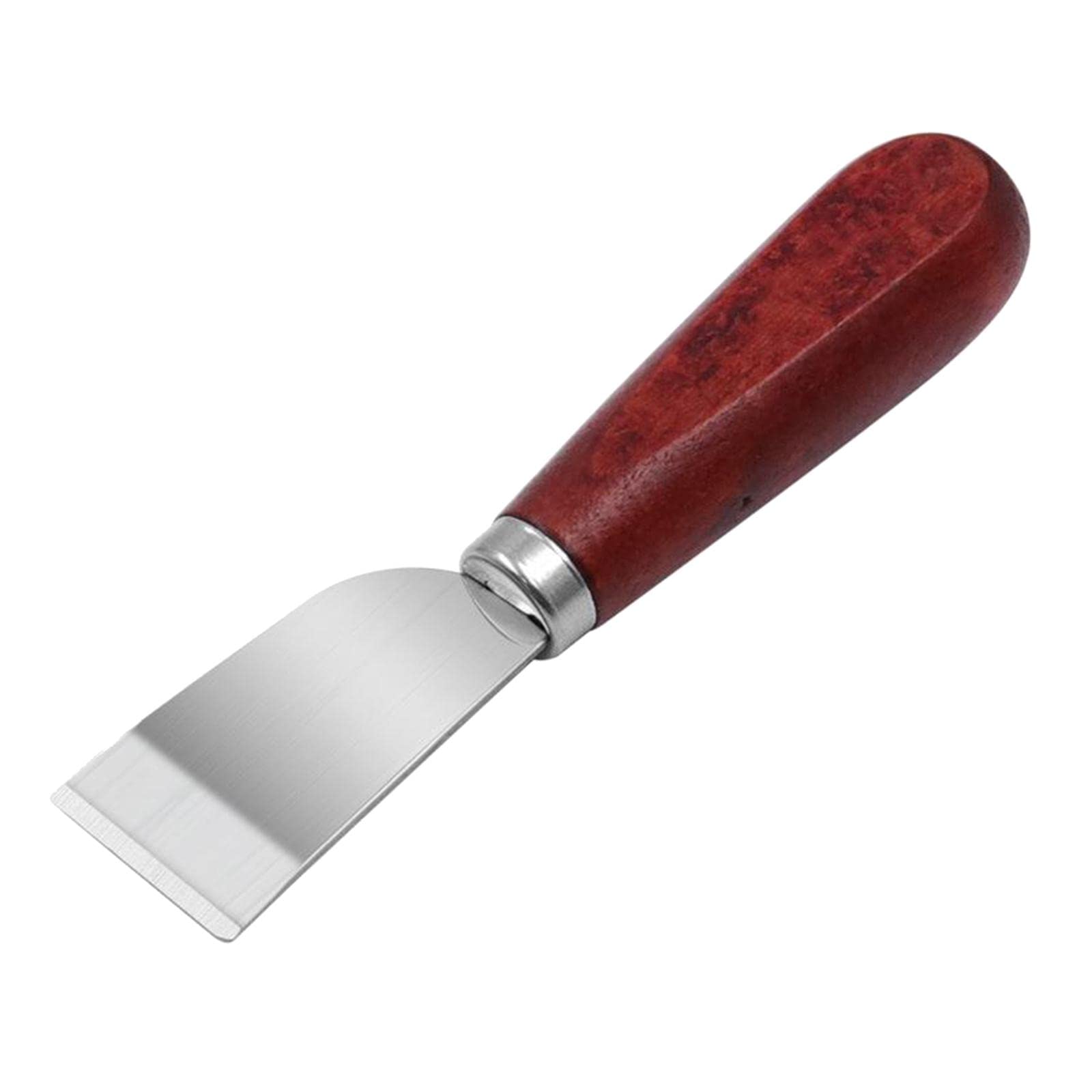 MERISHOPP Stainless Steel Blade Leather Edging Working Knife DIY Skiving Leathercraft-image-1