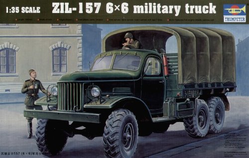 Amazon.co.jp: トランペッター 1/35 中国軍 ZIL-157 6×6