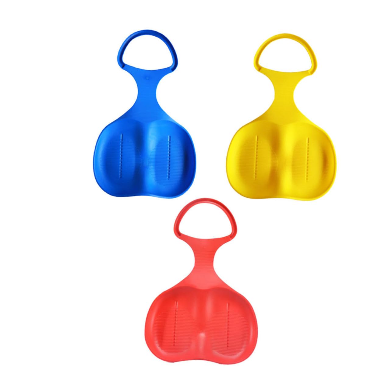 Parliky Snow Grass Sand Board Set Boys and Girls Sleds Bum Slider for Family Skiing Random