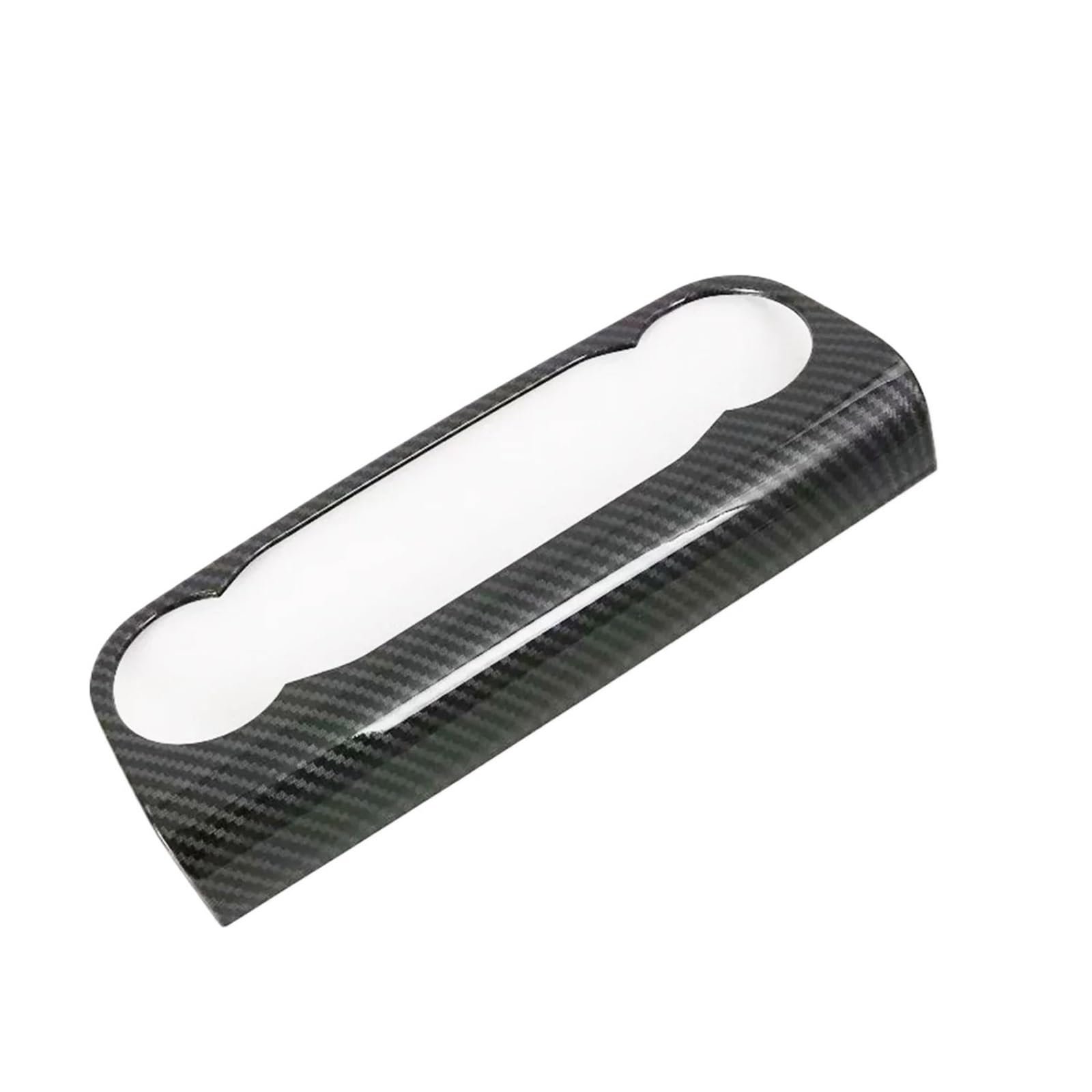 for Ford for Kuga for Escape 2020-2024 Carbon Fiber Car Interior Accessories Center Air Condition AC Switch Button Panel Cover Trim(Carbon Fiber Black)
