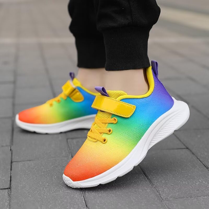 Kids Boy Girl Colorful Fashion Sneakers for Outdoor Sport Running Hiking4