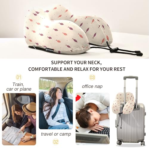 Almohada de viaje de espuma viscoelástica para cuello miniatura 4