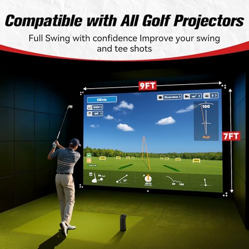ZEALFEEL 9x7ft Dual-Layer Impact Screen