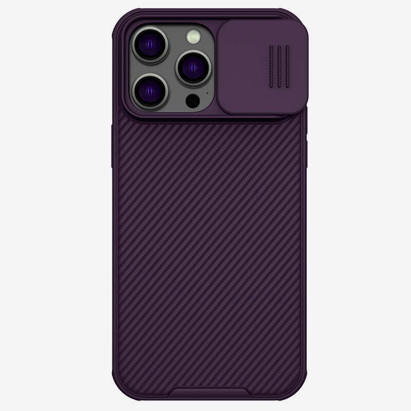 EMODIL Case for iPhone 14 Pro Cover CamShield Pro Slide Camera Protection Cover - Scratch Resistant - Protect Privacy Case for Apple iPhone 14 Pro ® (iPhone 14 Pro, Purple)