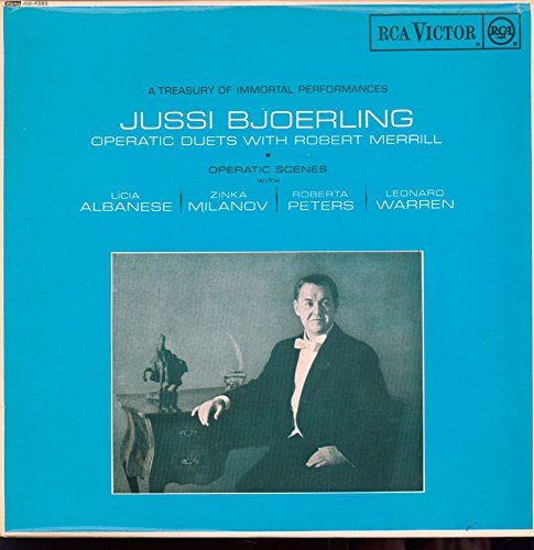 Jussi Bjoerling - Operatic Duets With Robert Merrill - RCA Victor - RB 6585 - UK - NM/NM LP