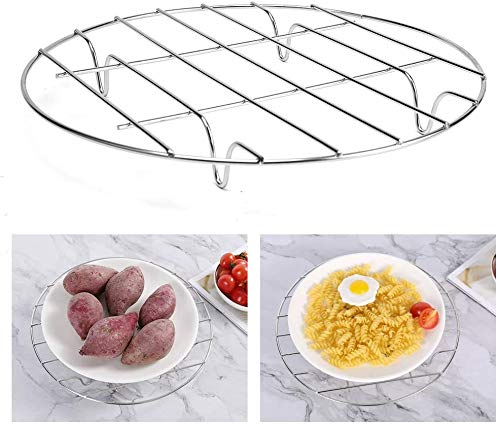 image for G Gallize Gallize Round Stainless Steel Steamer Rack - Cooling Rack fo