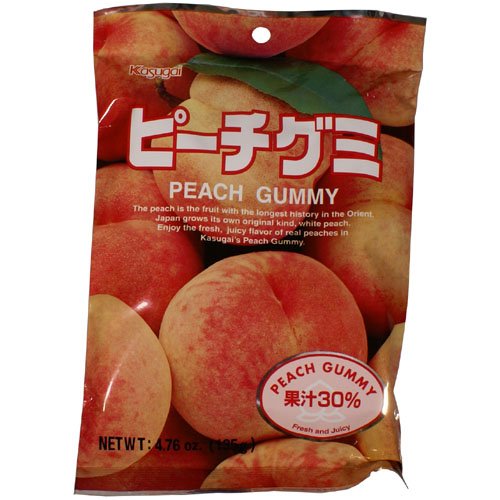 Kasugai - Gummy Peach 100 135g