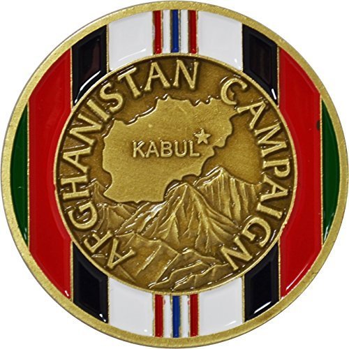 Military Productions Afghanistan Campaign Service Medal Challenge Coin