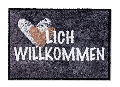 ASTRA flauschig-weiche Sauberlaufmatte Pure & Soft – Schmutzfangmatte bunt – Türmatte Innen...