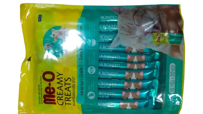 Pet Kingdom - Meo Creamy Treats For Cats, (Flavour: Tuna & Bonito) - All Life Stages, 300 G (B0CF9FY4WN) Amazon Price History, Amazon Price Tracker