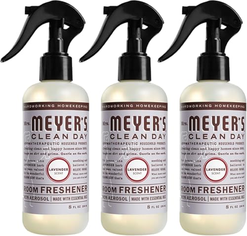 Mrs. Meyer's Room Freshener, Lavender, 8 Ounce Bottles (Pack of 3)