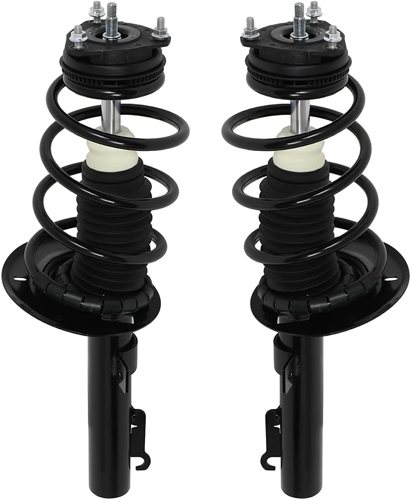 AUTOMUTO Strut Spring Assembly Front Pair struts and Shock Absorber for Ford Focus 2008-2011 replacement for 272257 272258