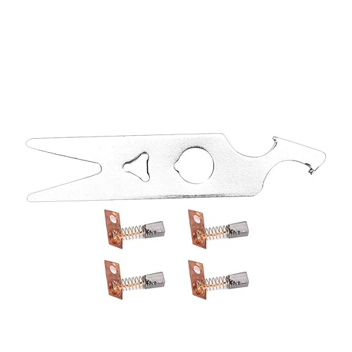 Herramientas de manicura para taladro de uñas, 2 pares de llaves de cepillo de carbono, juego de taladro de uñas, pieza de mano, pieza de repuesto,