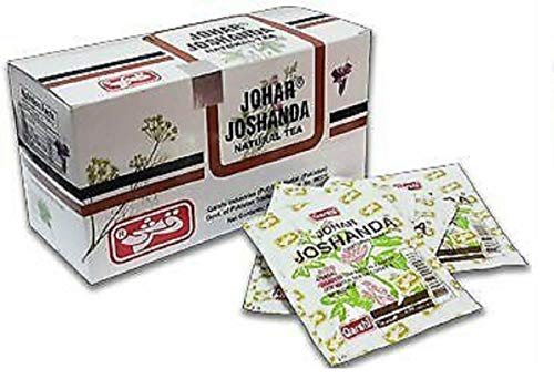 Qarshi JOHAR Remedy Cold Flu Extra Strength Herbal Tea, Natural Joshanda, 60 Sachets