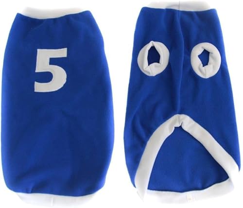 Kunduchi Sporty Dog Jersey, Size 5-Long, Sapphire