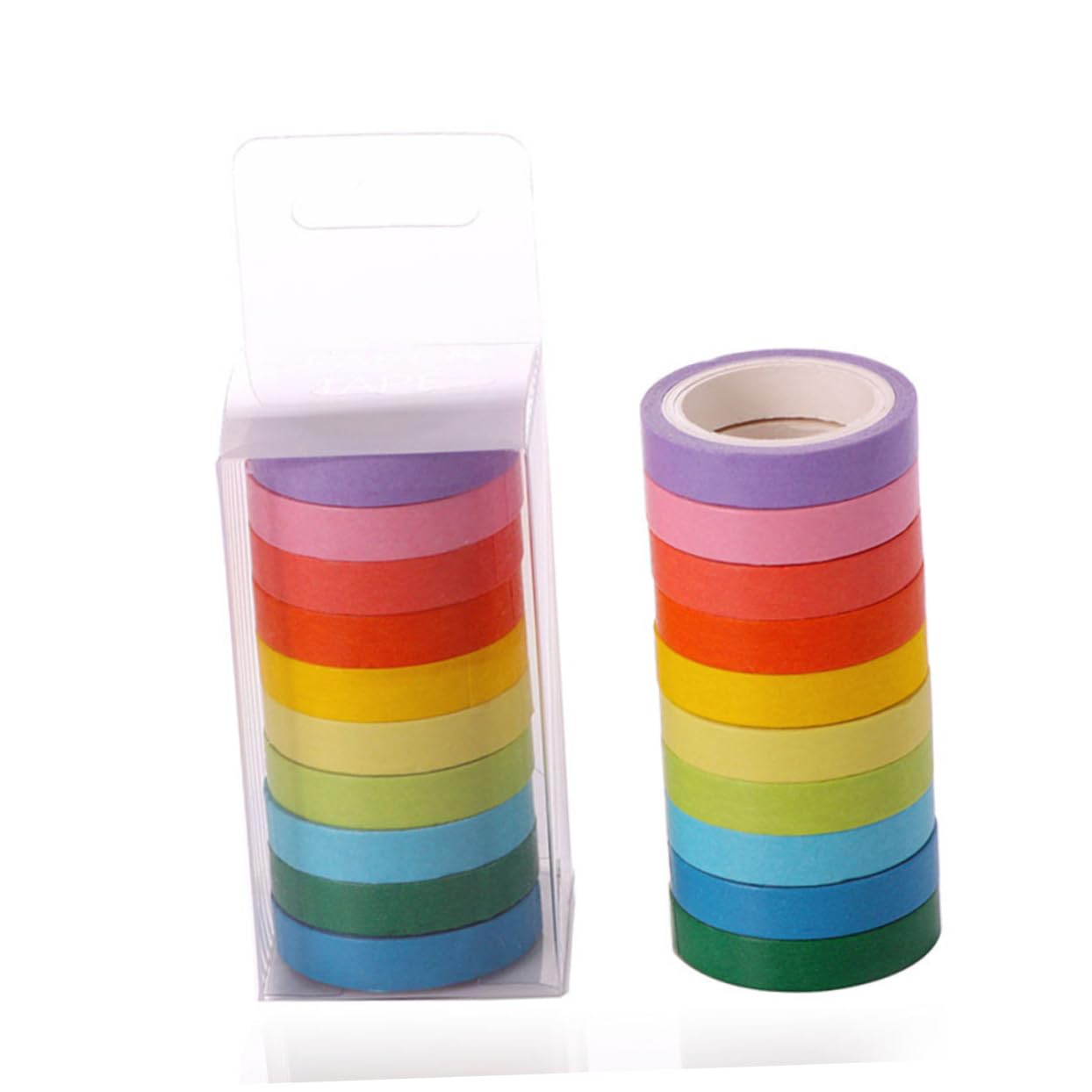 SHINEOFI 90pezzi Nastro Adesivo Decorativo Per Diari e Scrapbook Nastro Washi Per Design Unico e Vivace Assortito Per Creazioni Artistiche e Decorazioni Personali