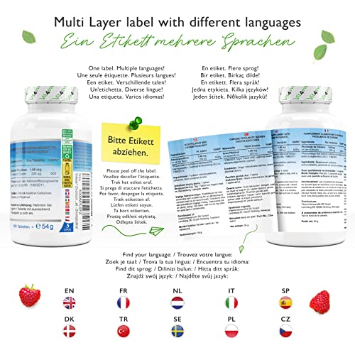 Chromium Picolinate - 200 mcg zuiver chroom per tablet - 365 tabletten in jaarvoorraad - laboratoriumgetest (gehalte aan… - Image 7