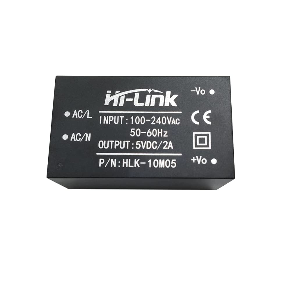 xcluma HLK-10M05 AC to DC 220V 5V 2A 10W Power Converter Module (B09MZBFWN2) Amazon Price History, Amazon Price Tracker