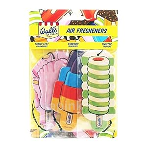 Car Air Fresheners Walls Ice Cream Twister Tropical Funny Feet Starship