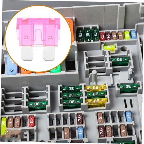 Alipis 25 piezas kit de fusibles para autos y trailers de viaje miniatura 5