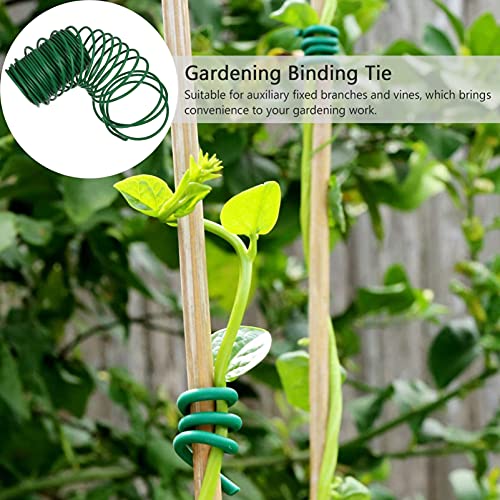 UPKOCH 1 Roll Plant Ties Garden Wire Twist Tie Flexible Plant Supports Ties Reusable Garden Twine Wrap Rope for Supporting Tomato Cages Protect Stems Trunks 3. 5mm*20m
