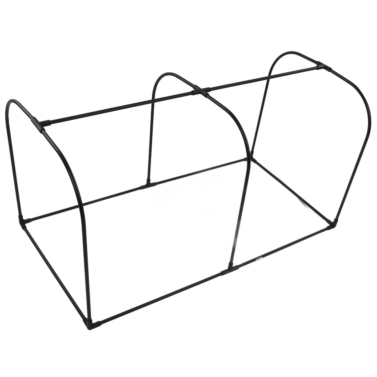 aqxreight Película de Invernadero de Plástico Transparente para Invierno 100x50x5555cm Kit de Invernadero de Jardín con Aros para la Cubierta de la Planta