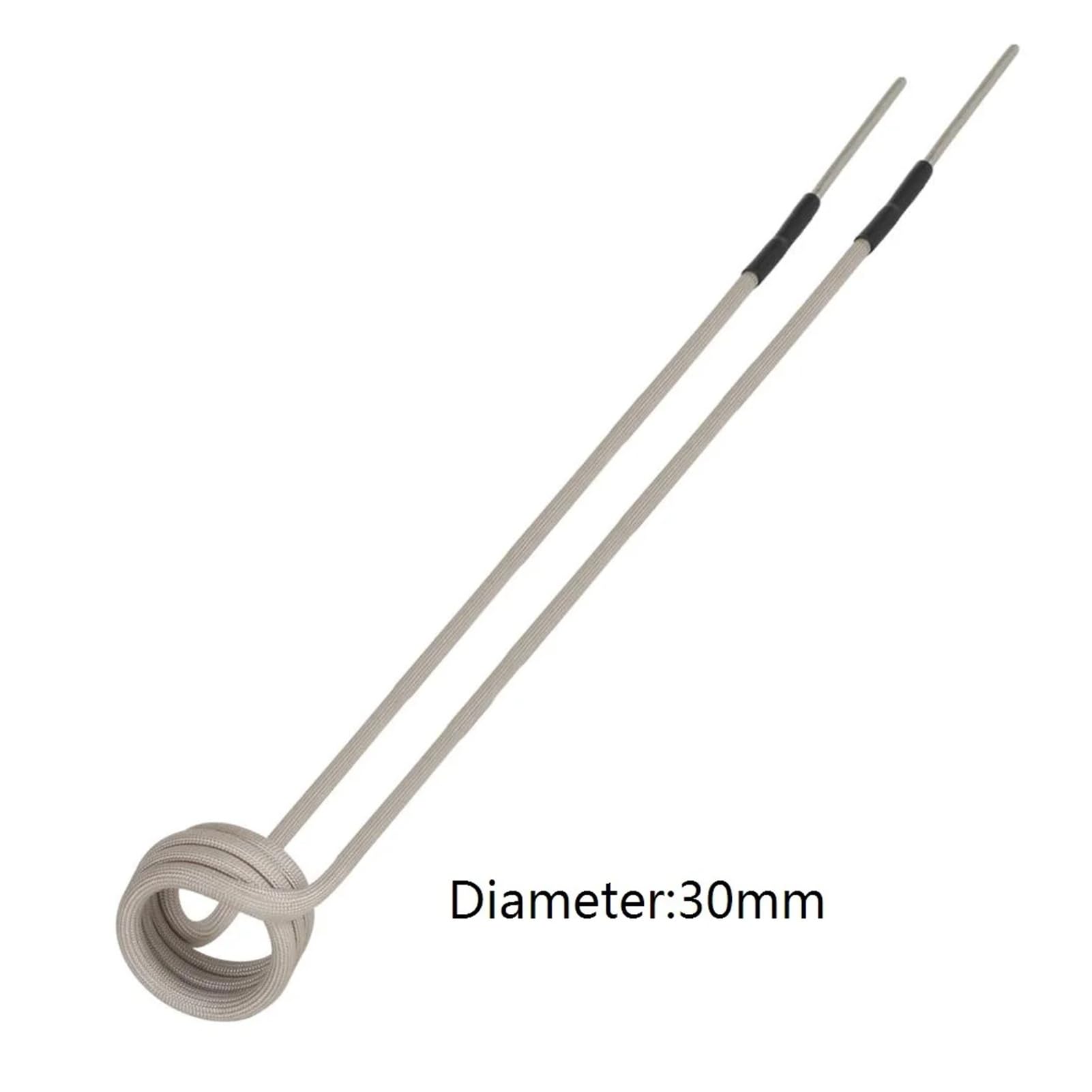 Magnetyczny grzejnik indukcyjny, magnetyczne ogrzewanie indukcyjne, cewka indukcyjna do 1000 W, ręczne bezpłomieniowe ogrzewanie indukcyjne (1 szt. 30 mm)