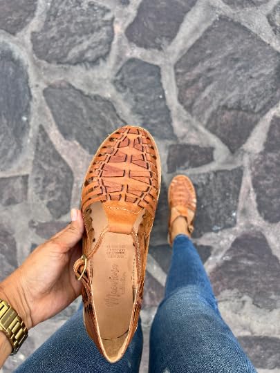 Macarena Collection Sandals women Huarache Sandal Colorful Leather Mexican Style 126S4