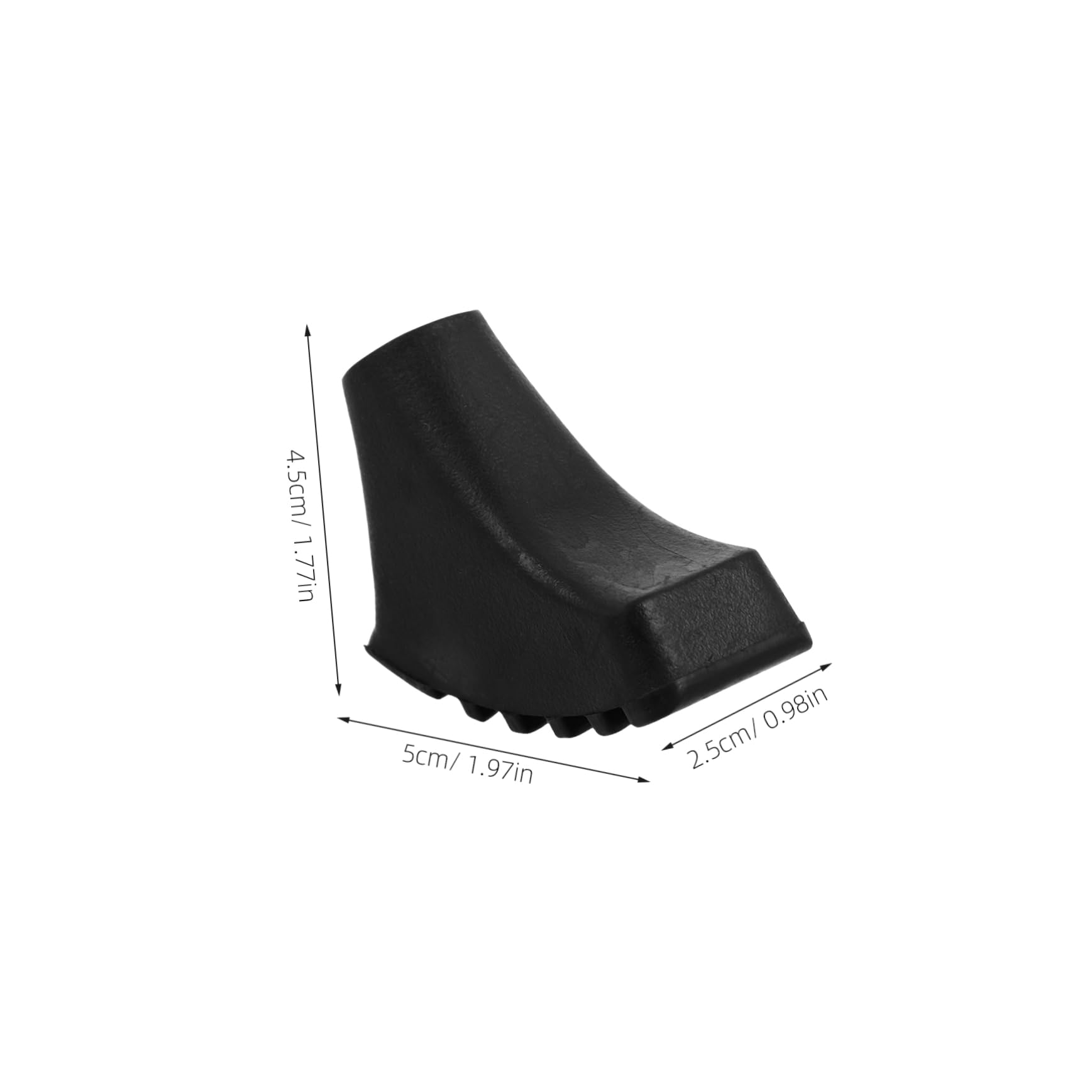 BIUDECO Nonslip Tips for Trekking Poles and Walking Canes Durable End Protectors for Hiking Sticks Crutch Feet Caps for Mud Support