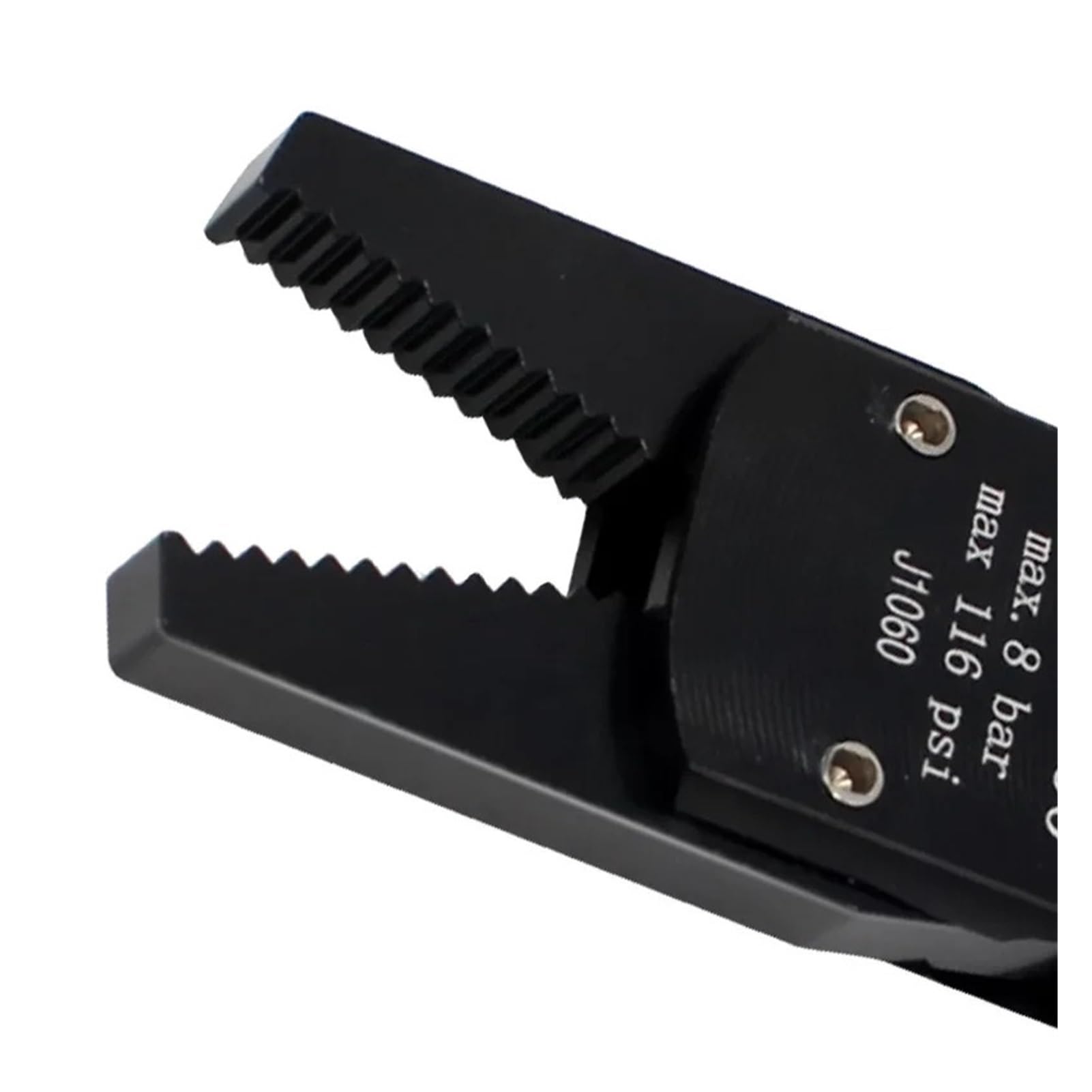 Mini-Luftgreifer, Pneumatischer Greifer for Industrieroboter J1080 J1060 mit Wasserauslauf-Clip(C,Without Silicone pad)