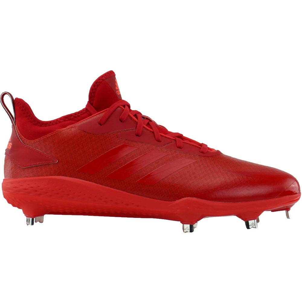 adidas Mens Adizero Afterburner V Dipped Baseball Baseball Sneakers Shoes Casual Cleated - Red