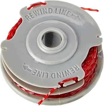 Double Automatic Feed Spool Line Compatible with Various Flymo Models Contour 500 700 Minitrim 2003 Multi Trim SET250 ET23DX EIT250 Parts for Garden