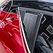 ITrims for Toyota C-HR CHR 2016 2017 2018 2019 2020 2021 Car Accessories Rear Car Side Window Louvers Vent Cover Trim Auto Decorative 2PCS (Matte Black)