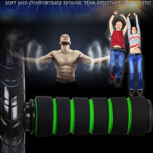 Wilitto LetomNet trainingsapparaat, roller, buikspiertraining, fitness, gym, thuistraingereedschap, zwart + groen - Image 4