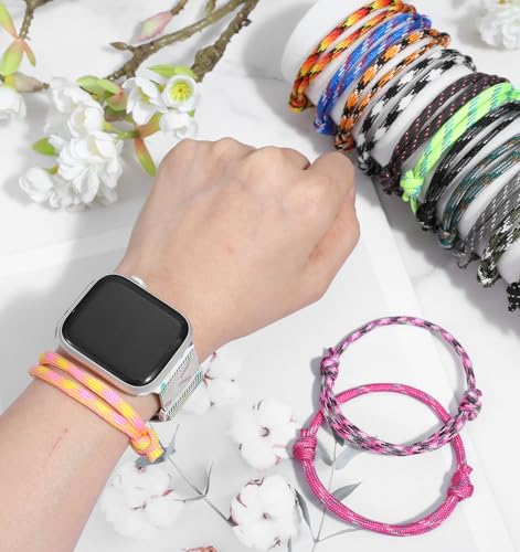 24 Pulseras de Cuerda Náuticas para Hombre miniatura 7
