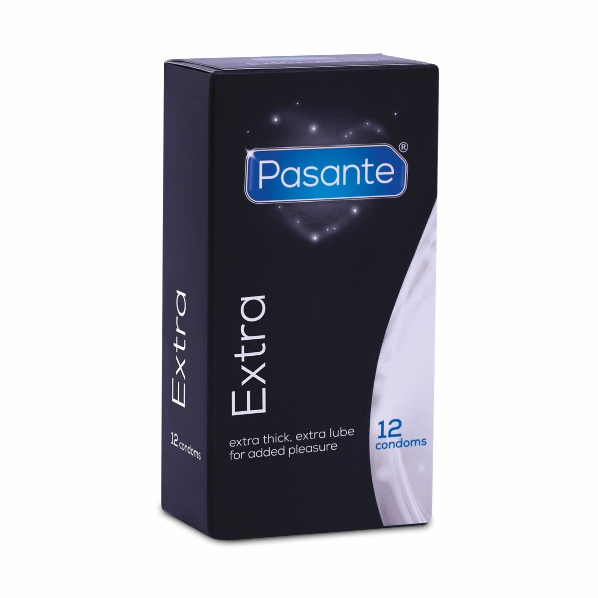 Pasante Extra Safe Condoms, 12 Count