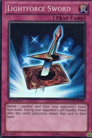 YU-GI-OH! - Lightforce Sword (LCYW-EN093) - Legendary Collection 3: Yugi's World - 1st Edition