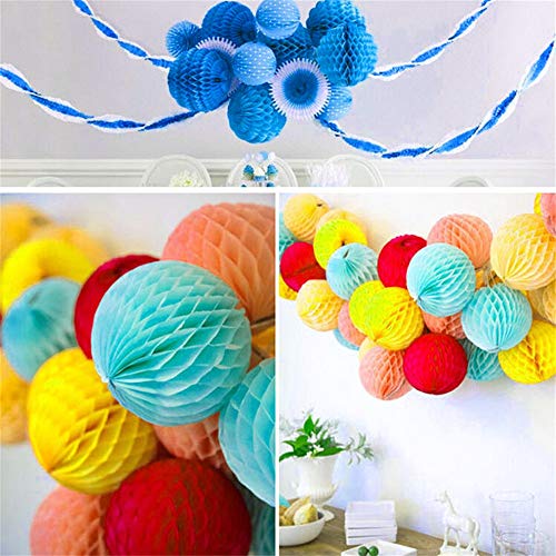 BECKY - Lanterne sferiche Decorative da 30 cm, per...