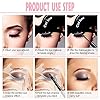 Cat-Eyeliner-Stencils20-Sets-2-in-1-Eye-Makeup-Tool-Kit-Smoky-Eyeliner-Stencil-Pads-Eyeshadow-Applicators-Eyeliner-Template-Plate Cat Eyeliner Stencils,20 Sets 2-in-1 Eye Makeup Tool Kit Smoky Eyeliner Stencil Pads Eyeshadow Applicators Eyeliner Template Plate