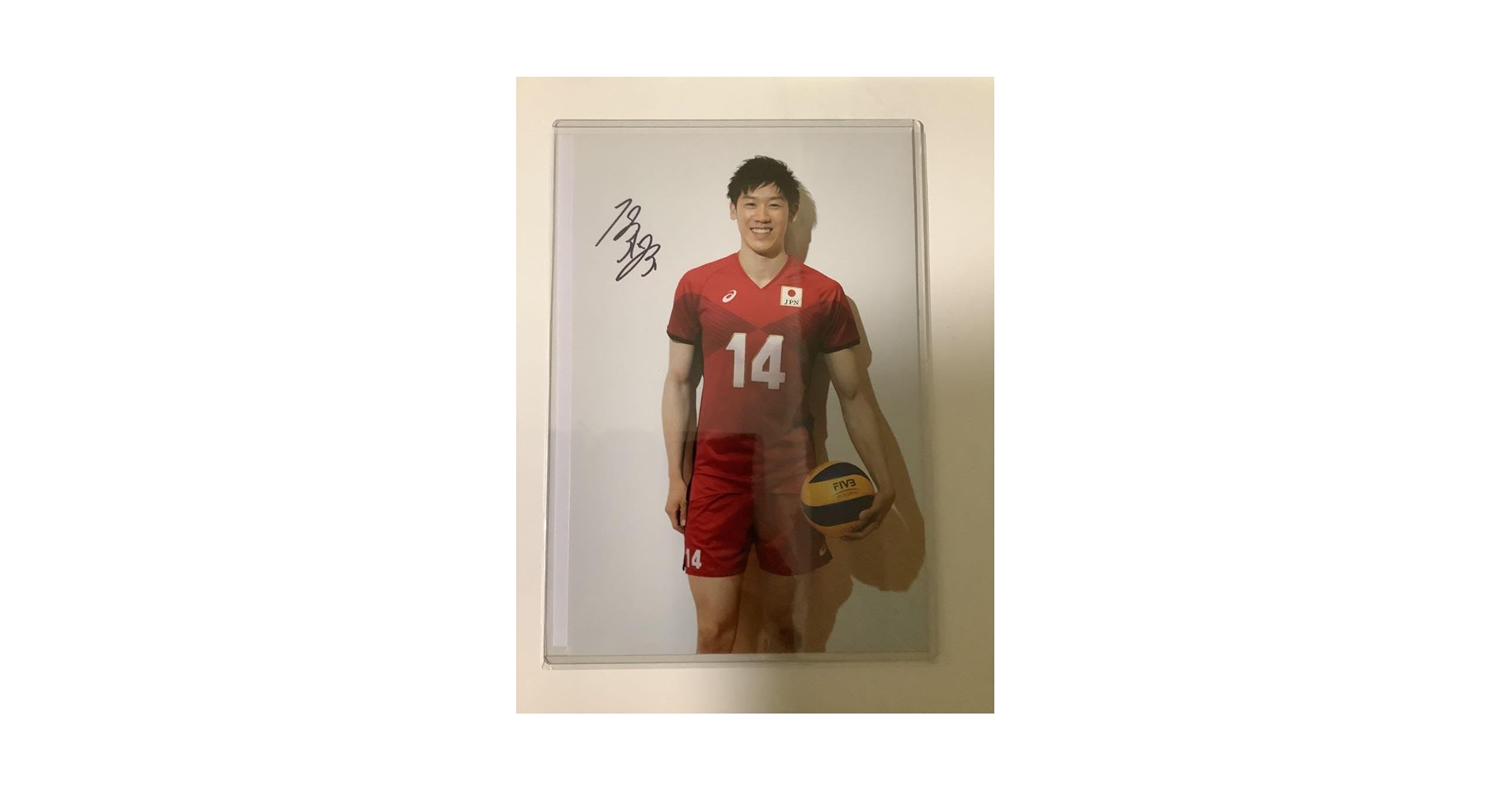 男子バレー　石川祐希選手　直筆サイン入り写真 募集終了：会員プレゼント②》石川祐希選手＆高橋藍選手の貴重な