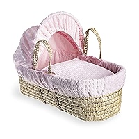 Clair De Lune Marshmallow Palm Moses Basket - Cream From Www