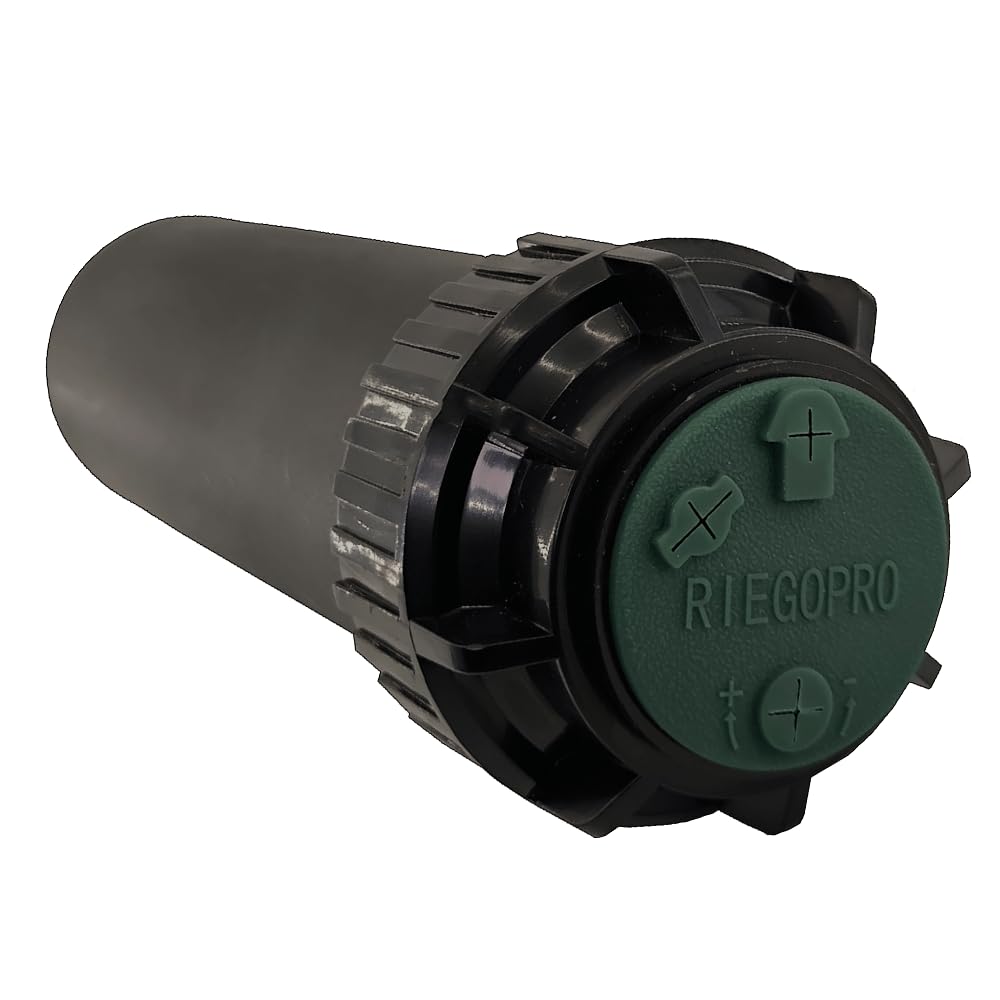 Riegopro Aspersor Riegopro RP-500 3/4" Hembra. Alcance 7,5-14 Metros. Incluye Juego de Toberas. Caja de 20 Unidades
