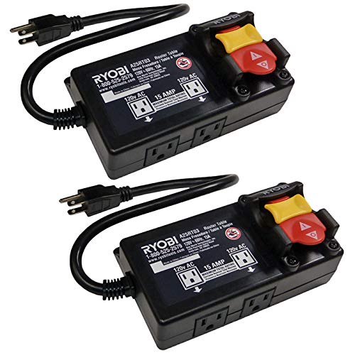 Ryobi 2 Pack of Genuine OEM Switch Boxes for A25RT03-089220105047-2PK