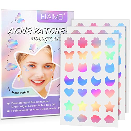 REBODUM Acne Patches, Starface Cute Laser Hydrocolloid Acne Pimple