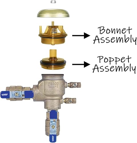 Miniatura 2 de #905-212 Kit de reparación de ensamblaje de capó y paleta para FEBCO #765 PVB 1" y 1-1/4" Disyuntores de vacío de presión y prevención de reflujo